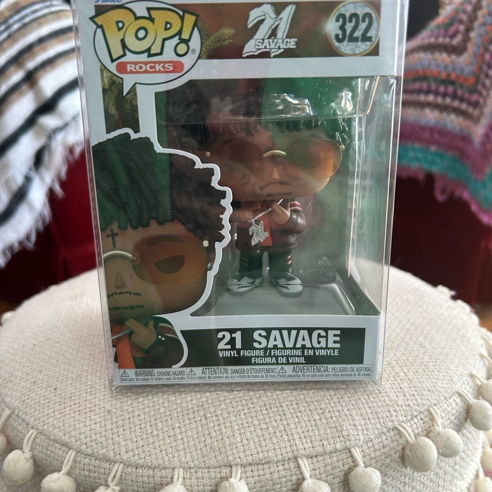 Funko POP! Rocks: 21 Savage #322